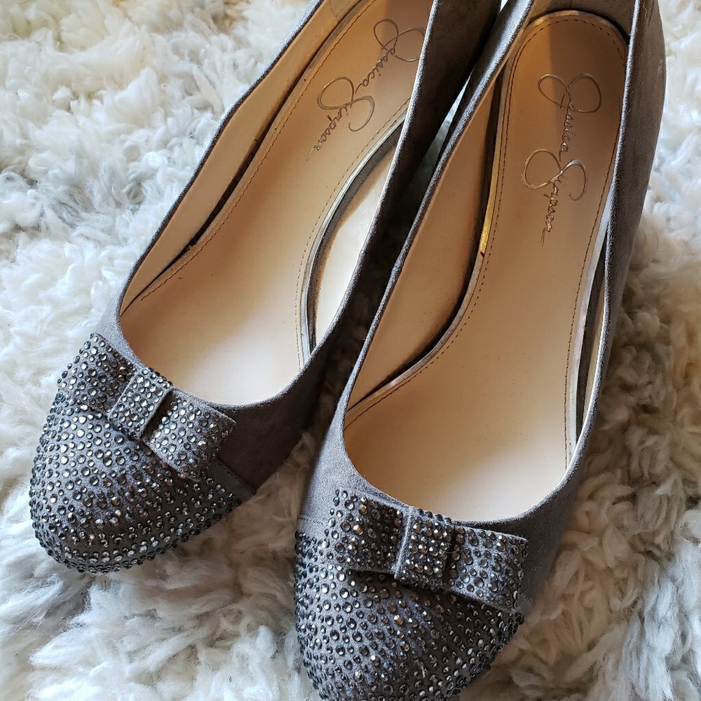 B2G1 Gorgeous Jessica Simpson Wedges Sz 12M